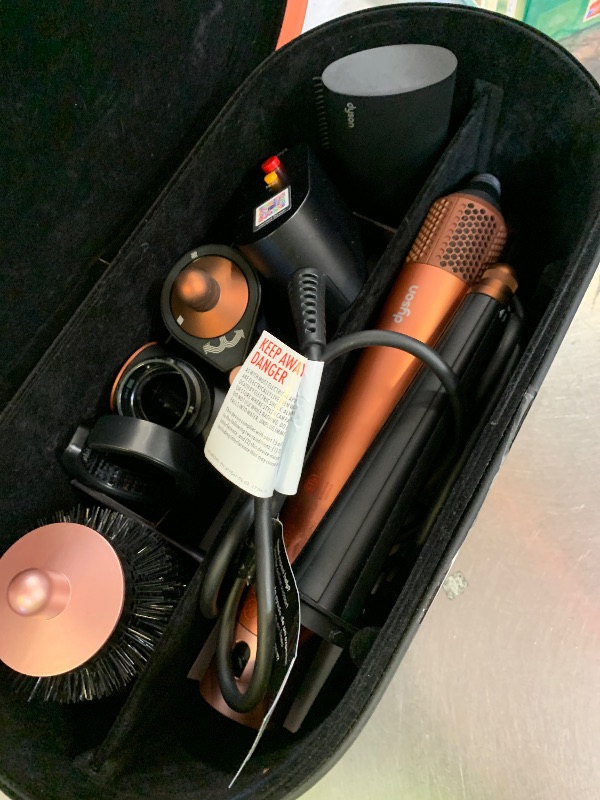 Photo 1 of Dyson Special Edition Airwrap™ Complete Long Diffuse Multi-Styler in Strawberry Bronze and Blush Pink