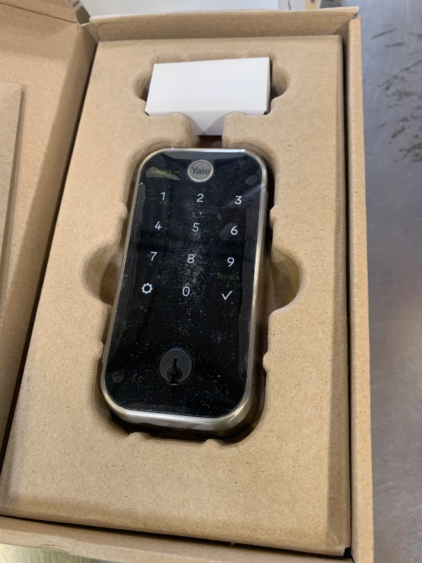 Photo 1 of Yale Assure Lock 2 Touch Fingerprint Deadbolt with Wi-Fi, Satin Nickel