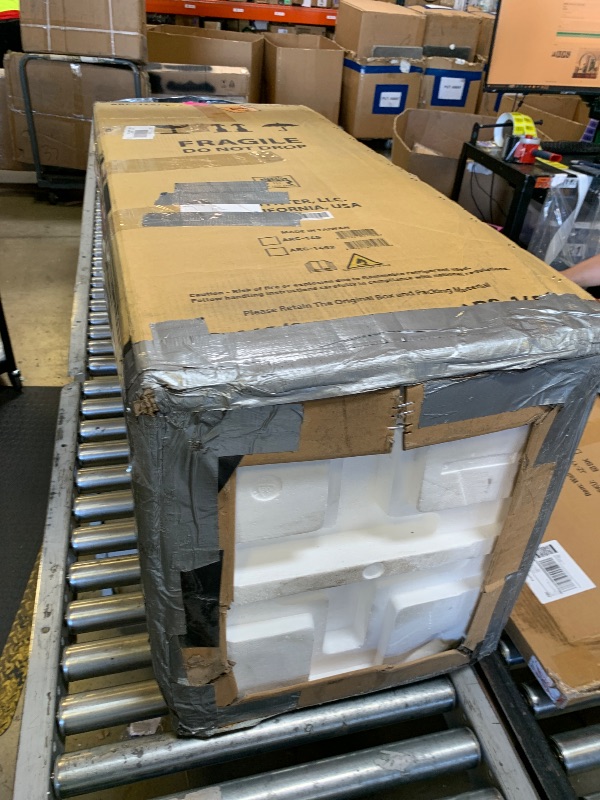 Photo 1 of FOR PARTS, DOES NOT WORK **Whynter Portable Air Conditioner 14,000 BTU Dual Hose 500 Sq Ft ARC-14S
