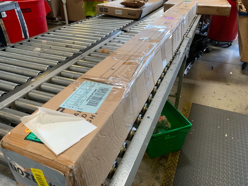 Photo 1 of HYPERLITE 8FT LED Linear Strip Light Fixture: 80/70/60W LED Shop Lights 3500K/4000K/5000K CCT Selectable 1-10V Dimmable UL Listed 130lm/w Commercial LED Shop Lights for Garage Warehouse 4pack