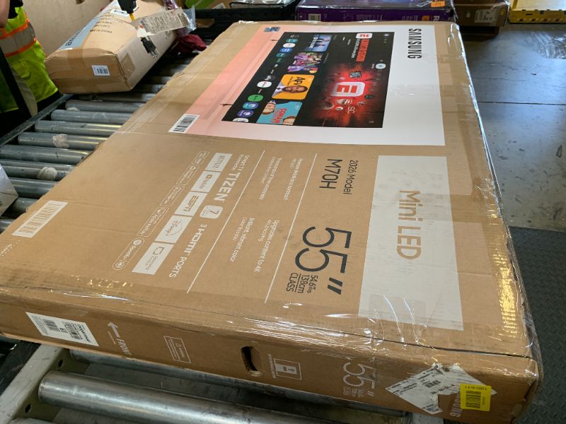 Photo 1 of Samsung 55-Inch Class Mini LED M70H Series Samsung Vision AI Companion Smart TV (2026 Model, 55M70H) Processor 4K, Pure Spectrum Color, Motion Xcelerator + DLG 120Hz