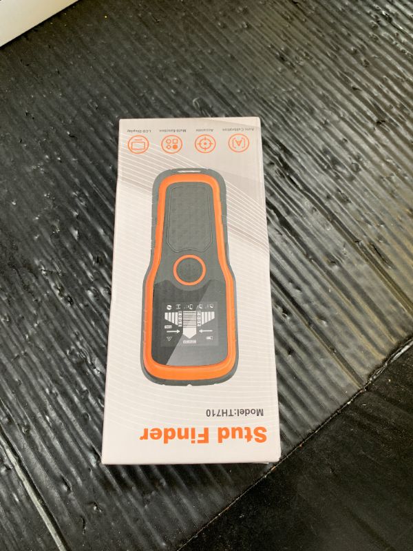 Photo 1 of Stud Finder Wall Scanner, Advanced 5-in-1 Detector, Orange