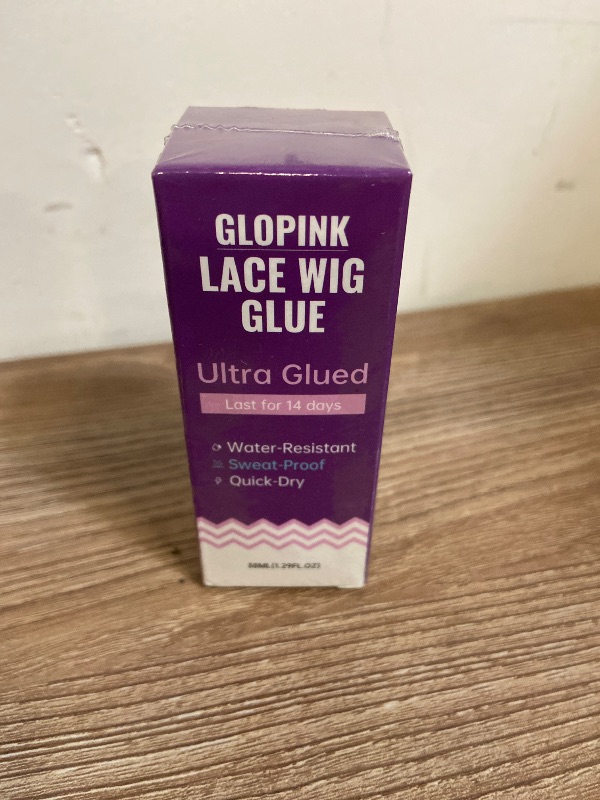 Photo 1 of Lace Wig Glue for Front Wigs – Invisible Waterproof Adhesive, Strong Hold up to 2+ Weeks, Sweat-Proof & Long-Lasting for Lace Fronts & Hair Systems (1.29 Fl Oz)
