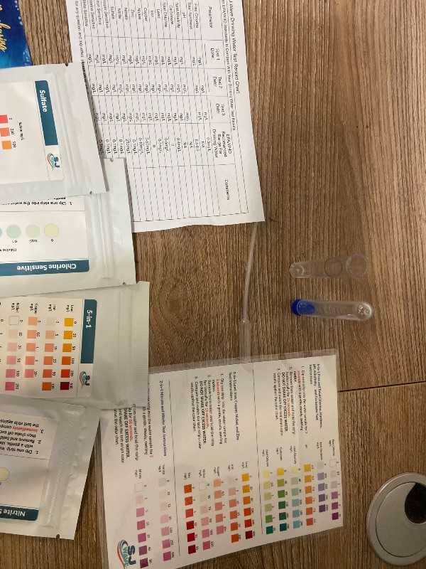 Photo 1 of 18 in 1 Water Testing Kits for Drinking Water - High Sensitivity Water Test kit Detect 5 Sensitive Tests: Ph, Iron, Lead, & 13 Essential Parameters for Aquariums, Pools, & Drinking Water-lead Test Kit