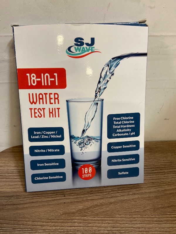 Photo 1 of 18 in 1 Water Testing Kits for Drinking Water - High Sensitivity Water Test kit Detect 5 Sensitive Tests: Ph, Iron, Lead, & 13 Essential Parameters for Aquariums, Pools, & Drinking Water-lead Test Kit
