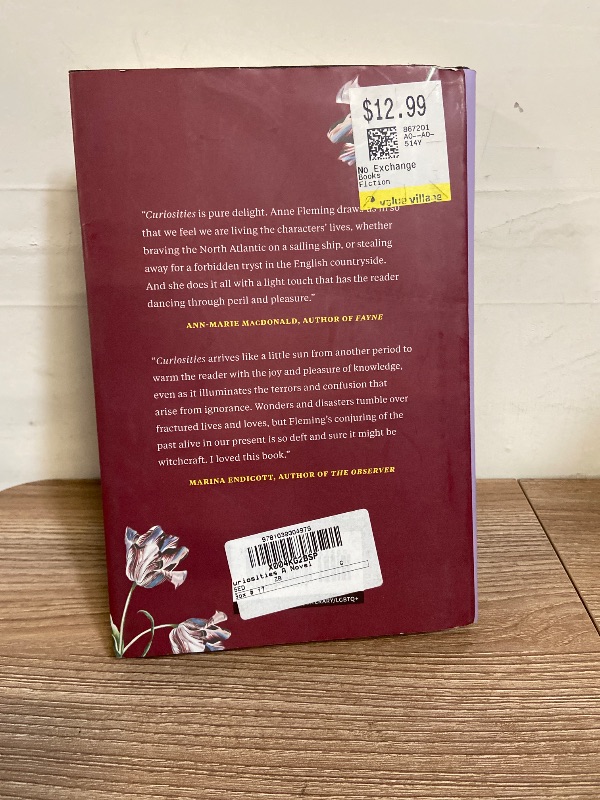 Photo 1 of Anne Fleming- 320 pages, Curiosities: A Novel BOOK