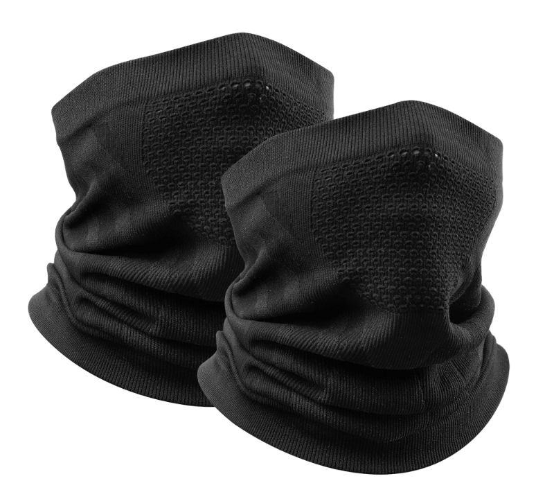 Photo 1 of 2pk Lunukopi Winter Neck Warmer Gaiter;Ski Mask Balaclava Windproof Face Mask Unisex Face Cover for Cold Weather