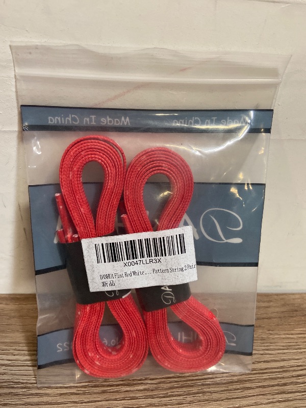 Photo 1 of Art Printed Shoe Laces: Flat Colorful Shoelaces for Sneakers 2 Pair | Pattern String, Stylish Splatter Design, for Skates Shoes, Cool and Fun