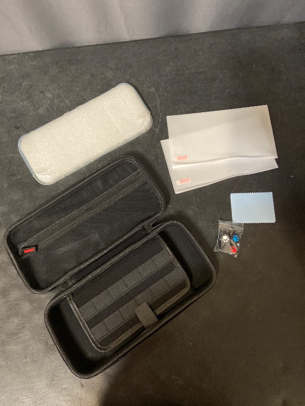 Photo 1 of Caxpyik Switch 2 Case 10 in 1 Gift Kit Accessories Bundle for Nintendo Switch 2 (2025) - Carry Case, 2 Screen Protector, 1 Clear Soft TPU Grip Protective Cover, 6 Thumb Stick Caps