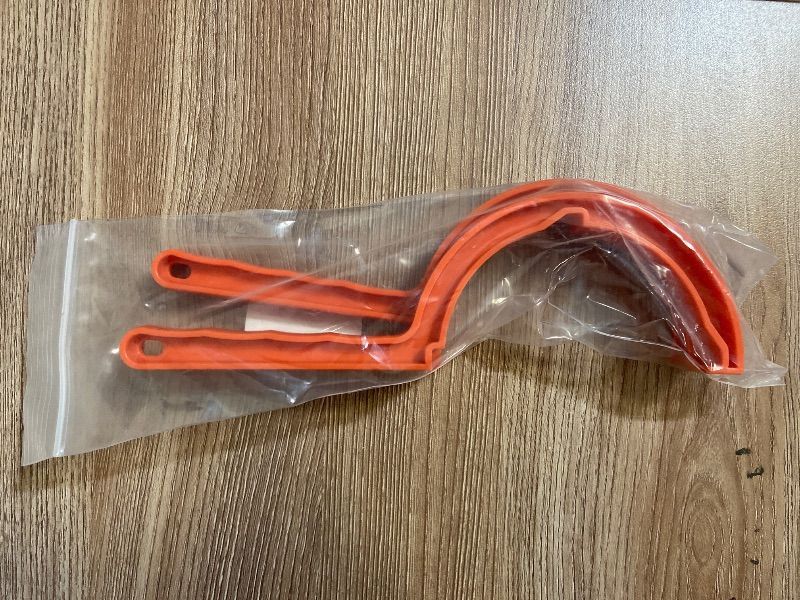 Photo 1 of Camco RhinoFLEX RV Sewer Hose Wrenches, 2-Pack, Orange