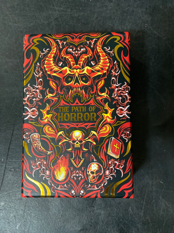 View 2 of 99FOX The Path of Horror Tarot Card Deck and Guidebook for Beginners Readers Creepy Themes Waterproof Cards Classic Pack Intuition Vintage Accessories Plastic Collection Design with Box