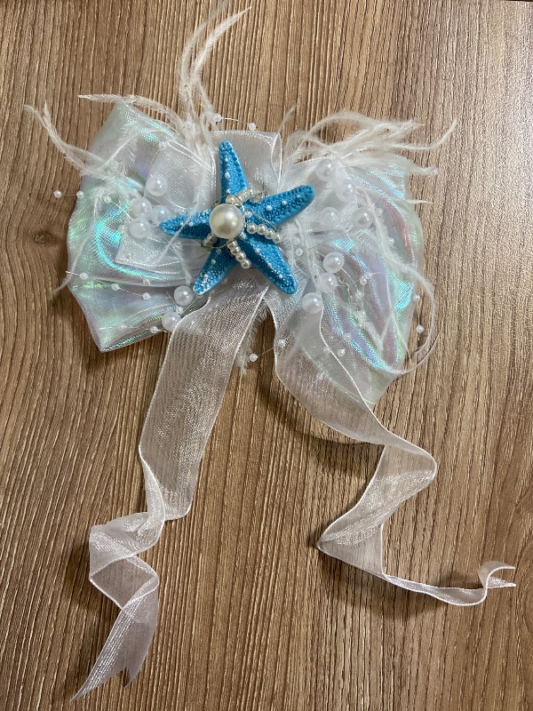 Photo 1 of Mermaid Hair Accessories Light Up Costume Starfish Hair Clips for Women