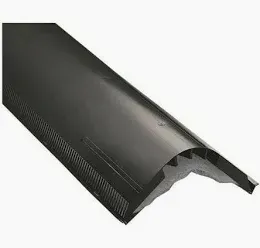 Photo 1 of CertainTeed RidgeVent 9" Filtered Class A 13.75-in x 48-in Black Plastic Stick Roof Ridge Vent 5pk
