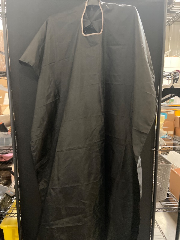 View 2 of Hair Cutting Cape-Waterproof Haircut Apron with Adjustable Closure, Hairdressing Salon Nylon Cover, Styling Gown Fits for Barber & Home Use