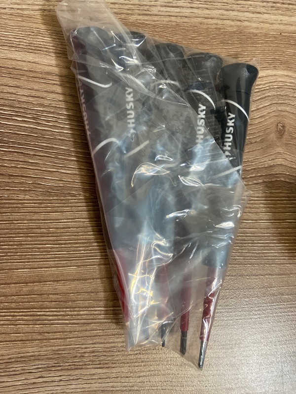 Photo 1 of Husky Insulated Precision Screwdriver Set (5-Piece)