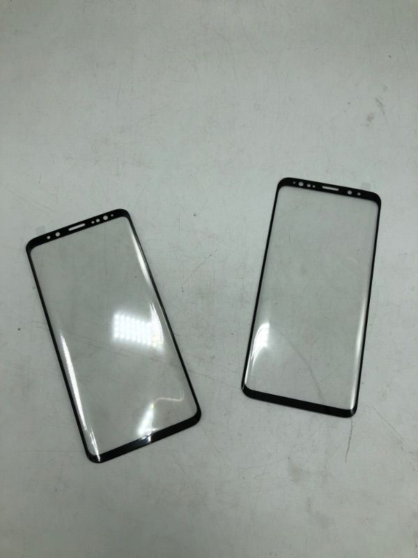 Photo 1 of 2pc Designed for Samsung Galaxy S9 Tempered Glass Screen Protectors (Black)
