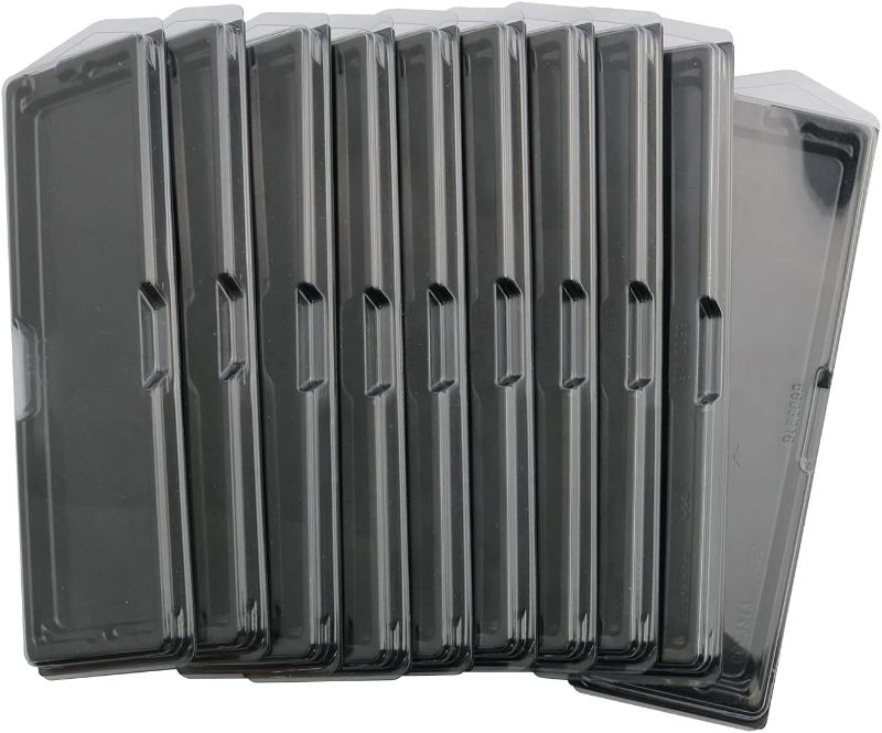 Photo 1 of 10Pcs DDR Memory RAM Module Case Plastic Box Packaging Container Clamshell Antistatic Tray for DDR2, DDR3 and DDR4 Long DIMM Desktop Memory RAM Module
