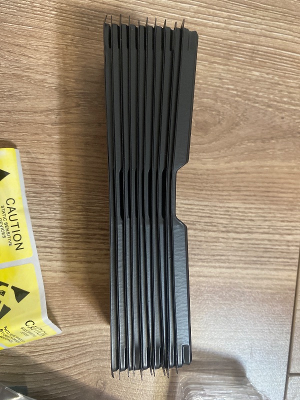 Photo 1 of 10Pcs DDR Memory RAM Module Case Plastic Box Packaging Container Clamshell Antistatic Tray for DDR2, DDR3 and DDR4 Long DIMM Desktop Memory RAM Module