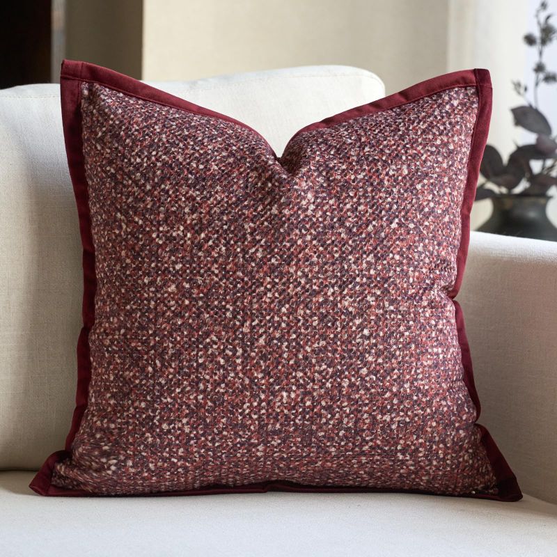 Photo 1 of Aeckself Pillow Cover 18x18 Inch, Vintage Gradient Color Polka Dots Decorative Square Throw Pillow Cover