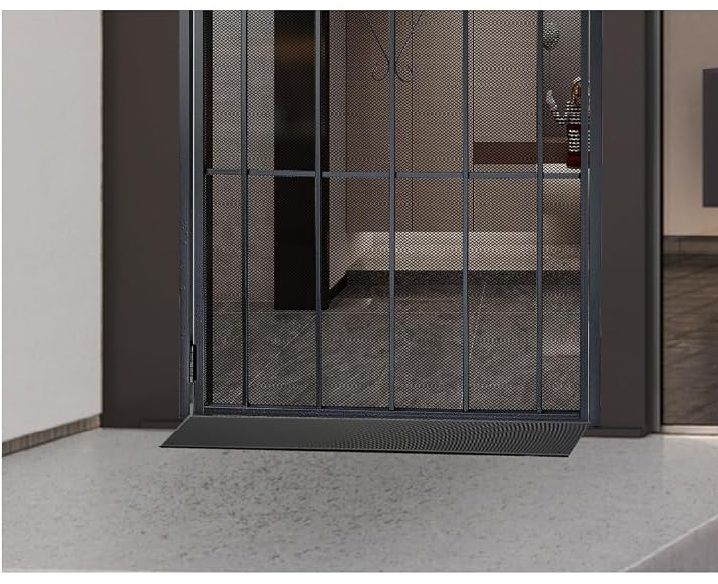View 1 of "30- 36'' Unique Home Designs wide doors Aluminum Door Draft Stopper - Heavy Duty Weather Stripping Seal for Bottom of Interior & Exterior Doors (Black)