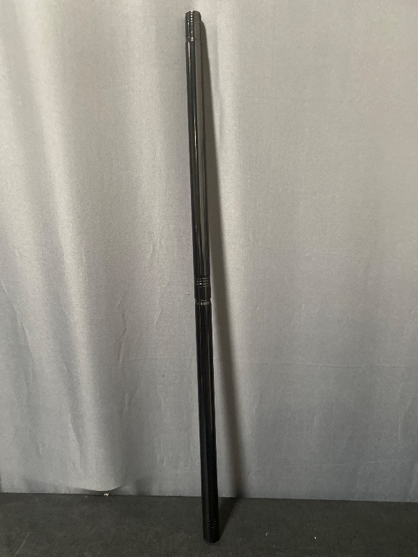 Photo 1 of 1FT Stainless Steel Extension Pole for 1 Inch Diameter Flag Pole Kit - Easy to Install for Extending Flagpoles - Black (2 Pack)