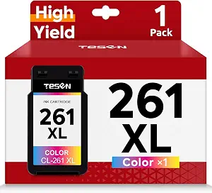 Photo 1 of 261XL Tri-Color Ink Cartridge 1 Pack Replacement for Canon CL-261