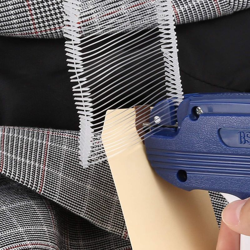 Photo 1 of 1000 Pieces Tagging Gun Fasteners for Clothing Standard Label Gun, Tag Refill Regular Barbs Fastener Clothing Tag Barbs Attachments (Clear, 35mm/ 1.37Inch)