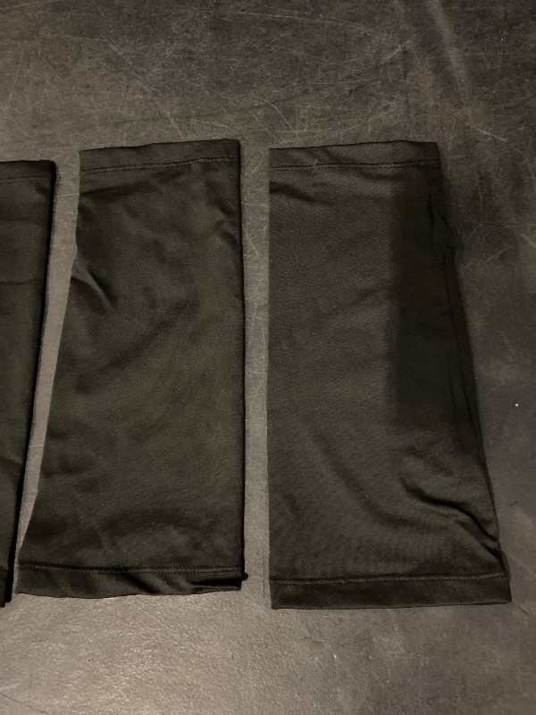 Photo 1 of 2-pack of black Sport compression sleeves Polyester Material