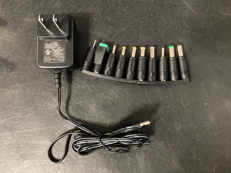 Photo 1 of 29V 1A 0.5A Charger Power Cord AC Adapter with 10 Interchangeable Jacks UL | 29W Power Supply DC 29V 1000mA 500mA Adaptor UL Listed PERFEIDY