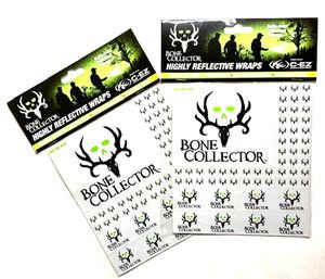 Photo 1 of 2pk C-EZ Reflective Wraps (Bone Collector Edition), Black