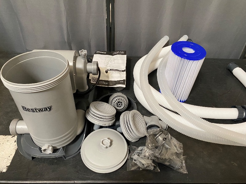 View 2 of Bestway 2,500 GPH Above Ground Swimming Pool Cartridge Filter Pump