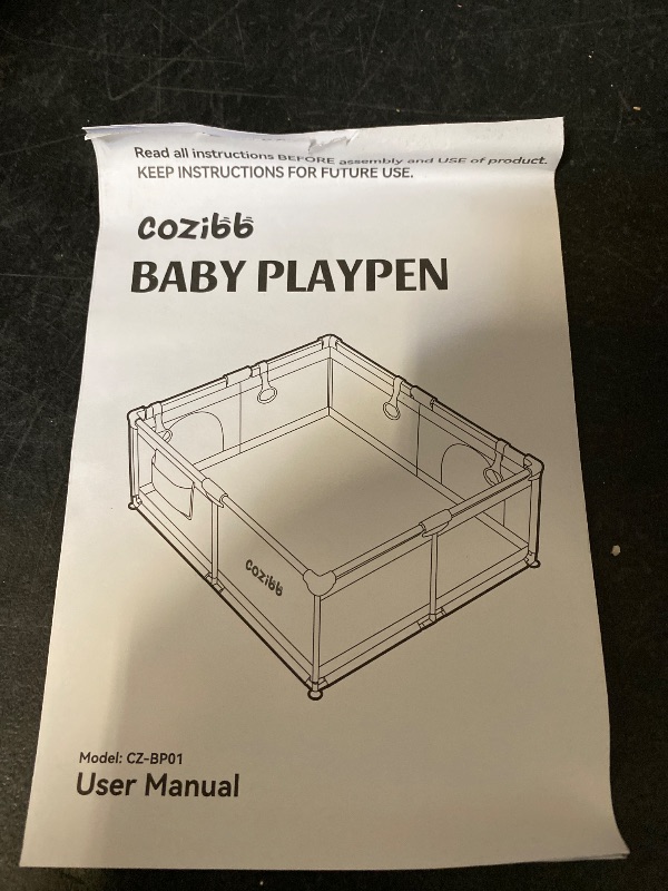 Photo 1 of CoziBB Extra Large Baby Playpen BP01
