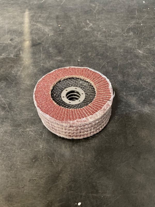 Photo 1 of 5pc 4.5in Flap Sanding Disc Grinder Wheel