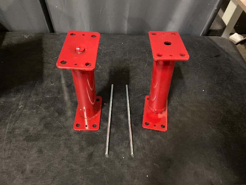View 2 of 2 Pack Adjustable Floor Jack Post 15 Gauge - Size Range 12" - 16 "
