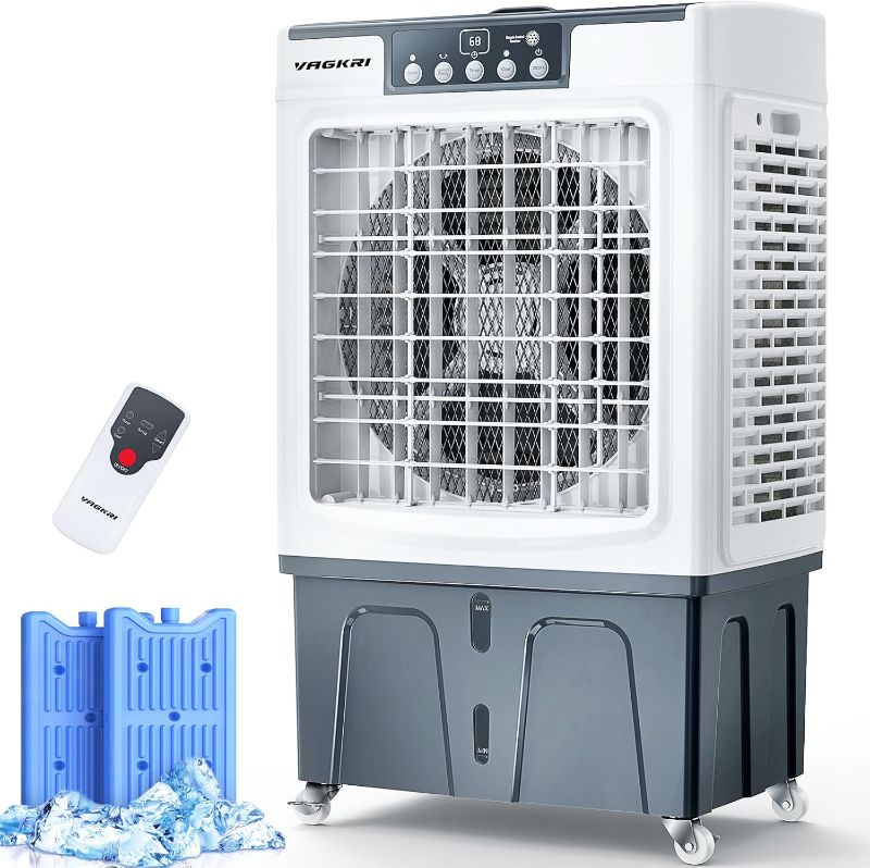 Photo 1 of VAGKRI Swamp Cooler, 3100CFM Evaporative Air Cooler with 12 Gal Water Tank
