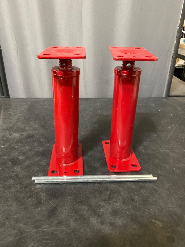 Photo 1 of 2 Pack House Floor Jacks, 16"-21" Height Range