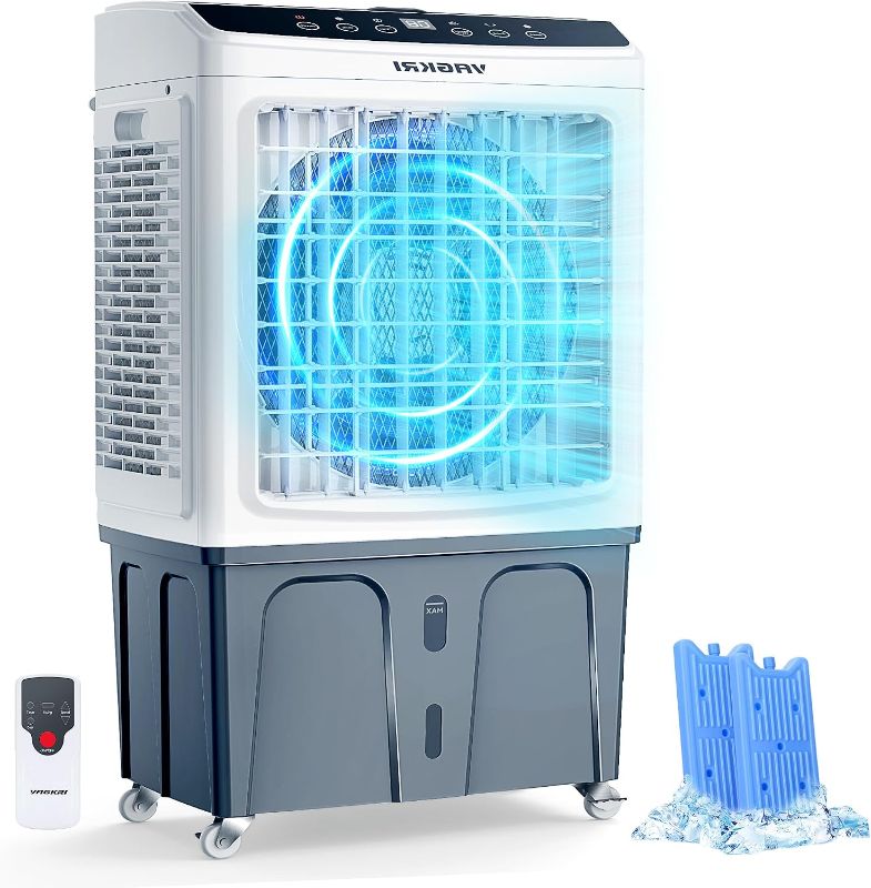 Photo 1 of VAGKRI Swamp Cooler, 3100CFM Evaporative Air Cooler with 12 Gal Water Tank