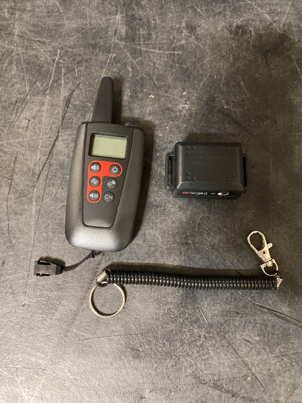 View 2 of Anti-Barking Collar Rechargeable Waterproof Dog Training Collar with Remote Anti-Barking Device