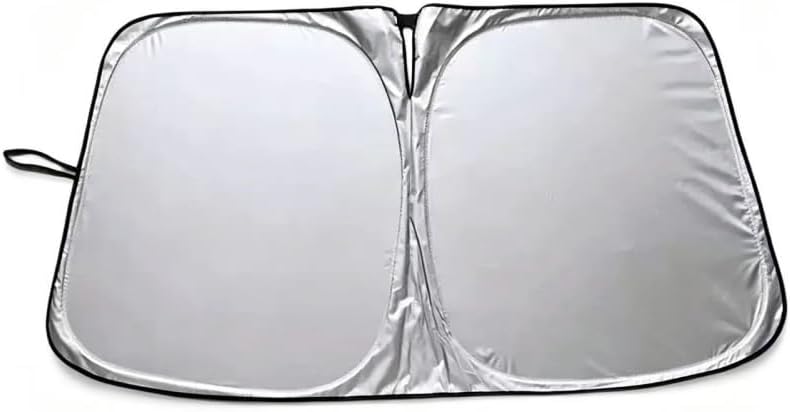 Photo 1 of Car Windshield Sunshade Sun Visor Heat Shield, Foldable Car Sunshade, Blocks 99% Heat, Universal Fits Car Accessories