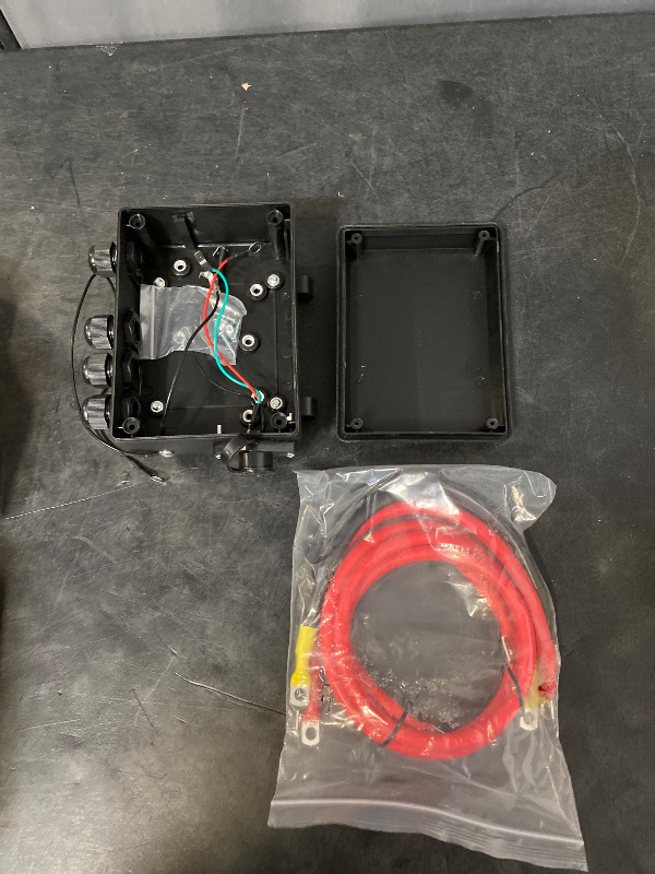 View 2 of 500A 12V Winch Solenoid Relay Control Contactor Box for 8000lbs-17000lbs