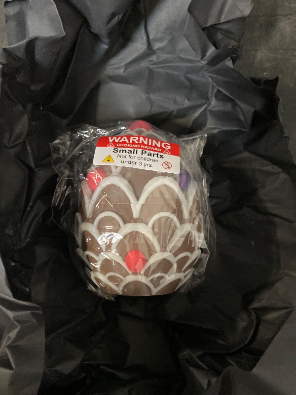 View 2 of Valkyrie Custom WorX Tiny Cookie Heart Wyvern & Sugar Cookie Dragons with Egg – 3D Printed Articulated Mini Dragons – Decorative Collectible Display Piece – Fantasy Desk Decor & Gift