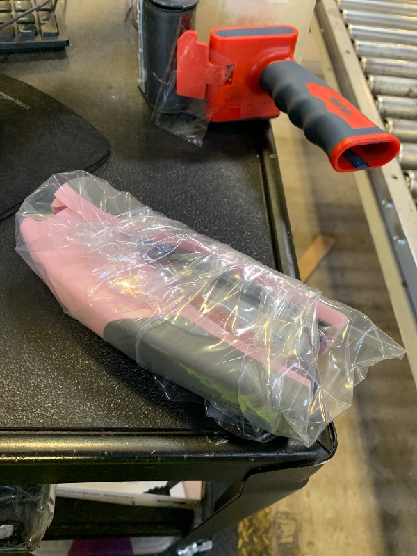 Photo 1 of Swingline Stapler, 25 Sheet Capacity, Optima 25, Jam Free, Reduced Effort, Soft Grip, pink and grey (66404) (Pack of 6)