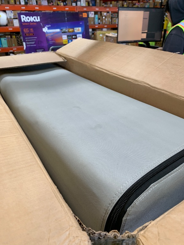 Photo 1 of Ivation EZ®-Bed (King) Inflatable Air Mattress with Frame & Rolling Case, Built-in Deflate Defender™ Dual Pump Technology - 3 Min Self Inflate/Deflae Raised Blow up Bed on Legs, Premium Coil Design