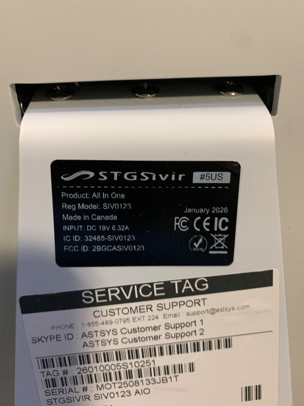 Photo 1 of STGSivir All in One Desktop Computer, 22" FHD Display, Intel Core i5 up to 3.0GHz, 16GB RAM, 512GB SSD, WiFi, BT 5.0, Webcam, Windows 11 Home