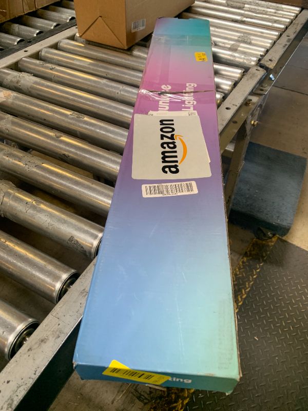 Photo 1 of RGB+IC Led Recessed Lighting Kit Wall Panel Lights, 6PCS Smart Color Chasing Wood Slat LED Lights with Alexa & WiFi APP Control, DIY RGB Strip Lighting for Acoustic Panels, Game Room (15?+22?+35?)