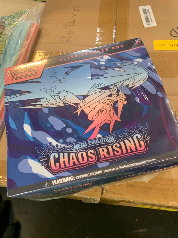 Photo 1 of Pokémon TCG: Mega Evolution—Chaos Rising Elite Trainer Box