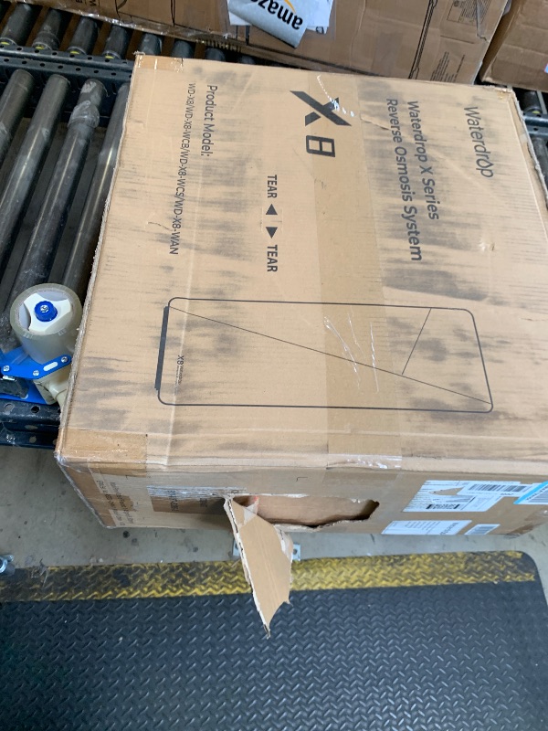 Photo 1 of Waterdrop X8-WAN Alkaline Mineral Tankless Reverse Osmosis System, NSF/ANSI 42&58&372 Certified, 800 GPD RO Filter, 10-Stage Filtration Undersink RO System, 2:1 Pure to Drain, LED Faucet, BPA Free