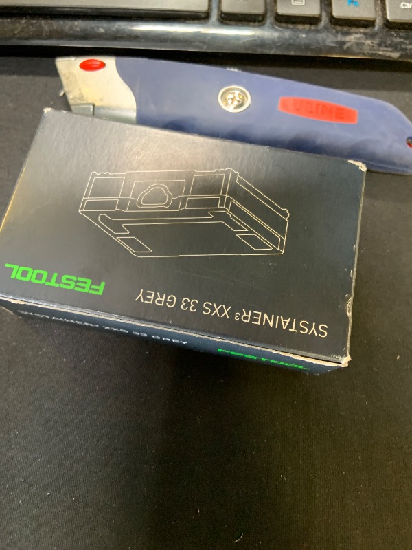 Photo 1 of Festool Mini Systainer 3 XXS 33 Grey 205398