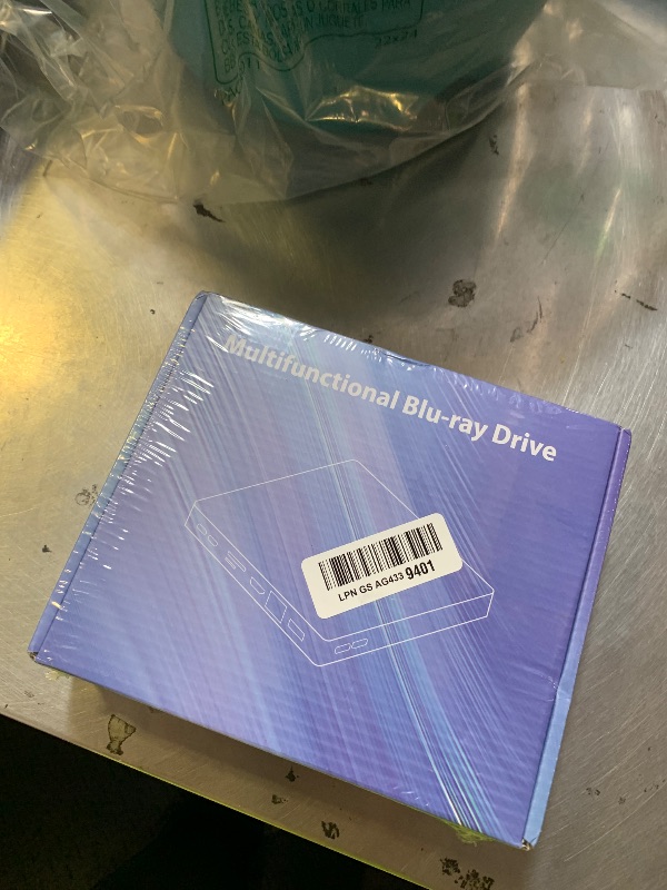 Photo 1 of 8 in 1 External Blueray/DVD Drive for PC, External Blu Ray Drive for Laptop Support 100G Disc 3D, Bluray Burner with HDMI/LAN/USB 3.0/Type-C/SD/TF Port, Blu-ray Player for Windows XP/7/8/10/11 MacOS