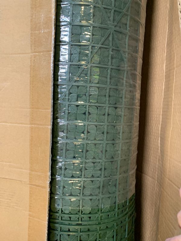 View 2 of TTTM 40"x120" 33.4 Sqft, UV-Resistant Artificial Boxwood Hedge Roll Panel
